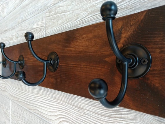 Coat Rack Coat Hooks Coat Hook Storage Coat Hooks Wall Etsy
