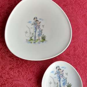 Great adorable dish by Rosenthal, Design by Peynet, Shape by Wohlrab