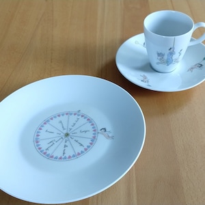 Extremely rare place setting Rosenthal Fortuna Peynet