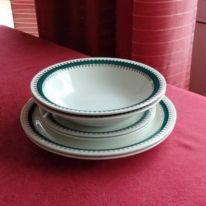 Set of six Swedish plates Rörstrand &quot;Aptit&quot;