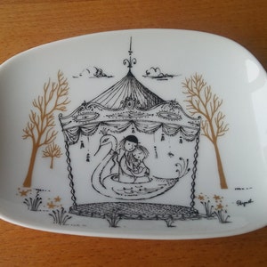 Nice bowl from Rosenthal, Peynet, Wohlrab, carousel