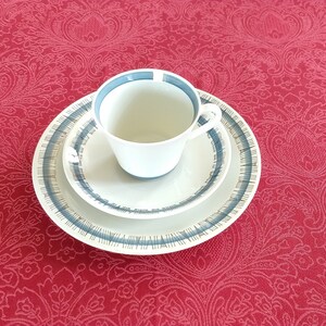 Trio set Rörstrand &quot;Troy&quot; , cakeplate, saucer, cup