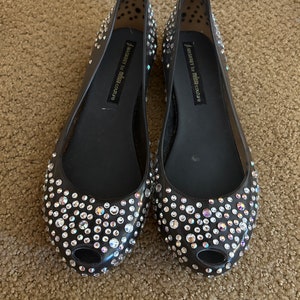 美品！J.MASKREY for Melissa スワロフスキー　レインシューズ J. Maskrey for MELISSA Couture Ultragirl Shoes Flats Sz 6