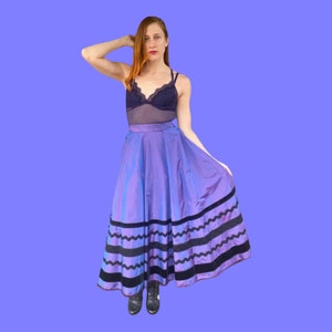 Designer Anthony Muto for Moroci Full 80s Couture Skirt// Harlots Meets SJP