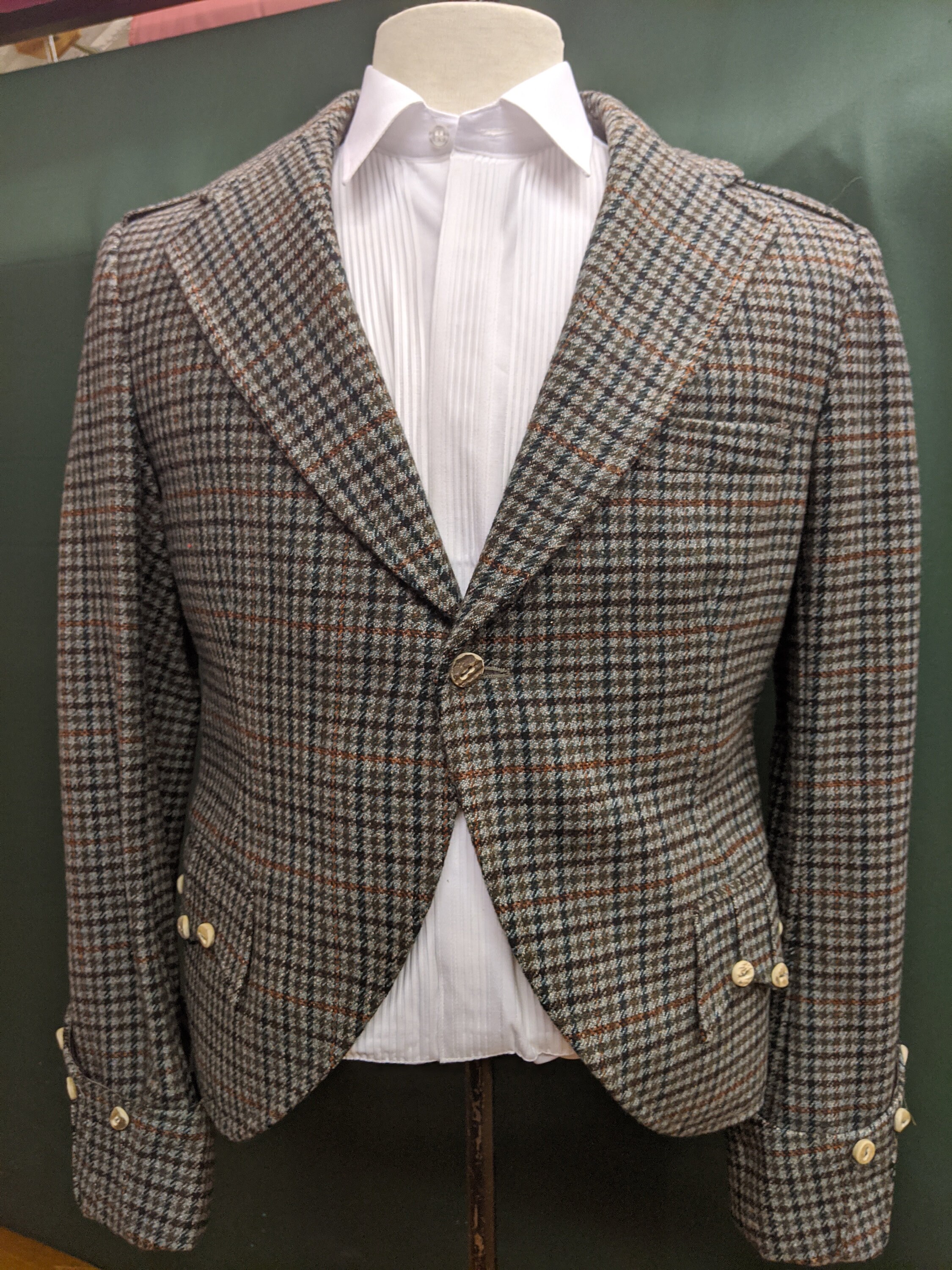 Image of Gents Tweed Argyle Jacket
