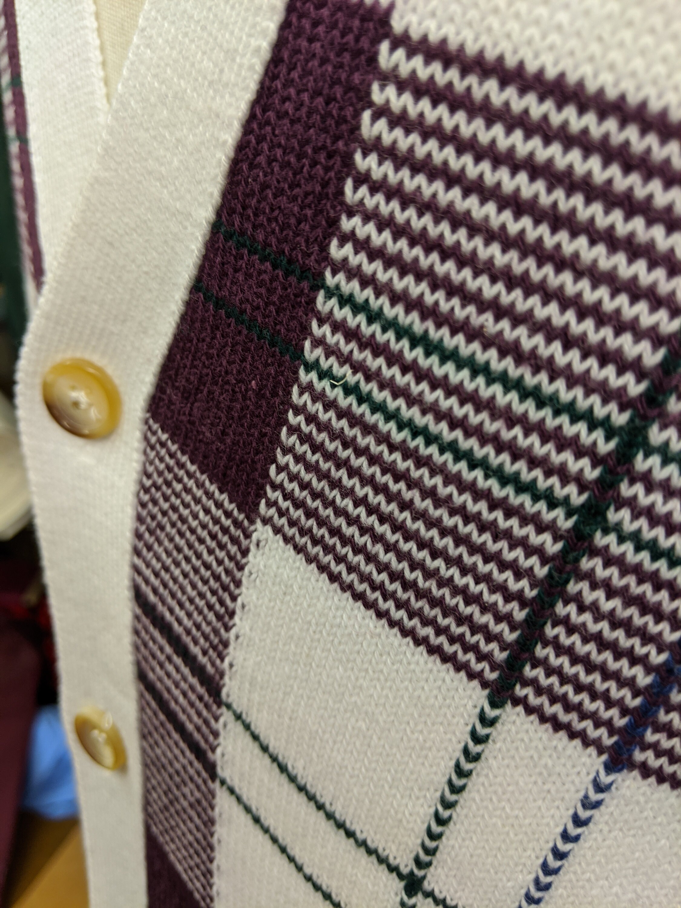 Image of Gents Sleeveless Golf Cardigan | Various Designs/Colours