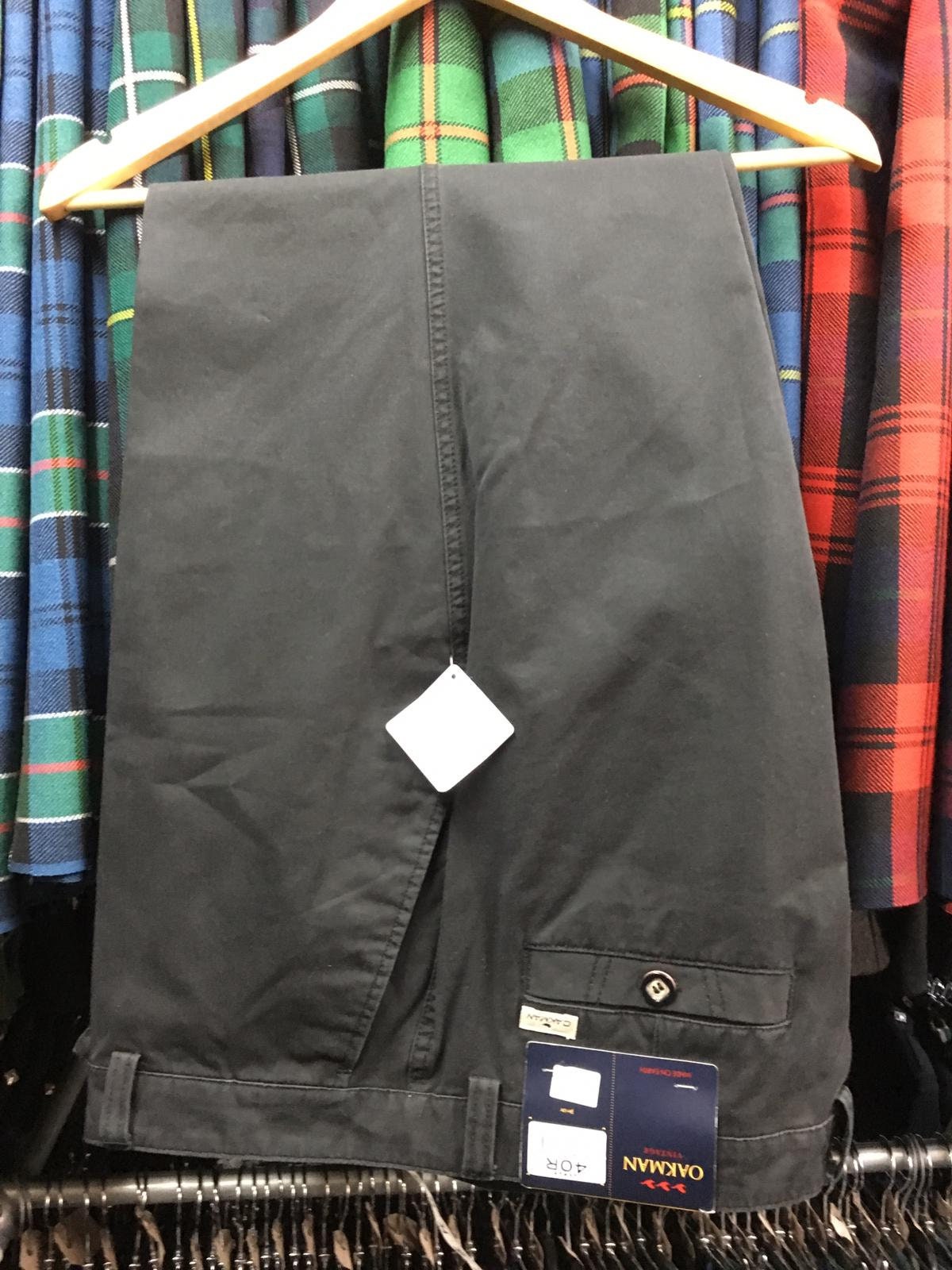 Image of Gents Black Oakman Chino's