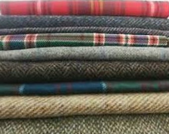 Bundel Schotse ruit en tweed