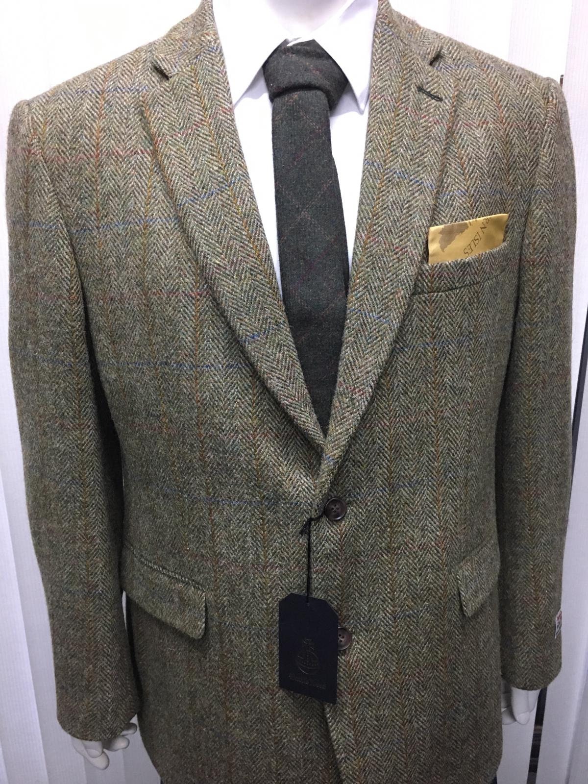 Gents Stromay Green Harris Tweed Sports Jacket Etsy UK