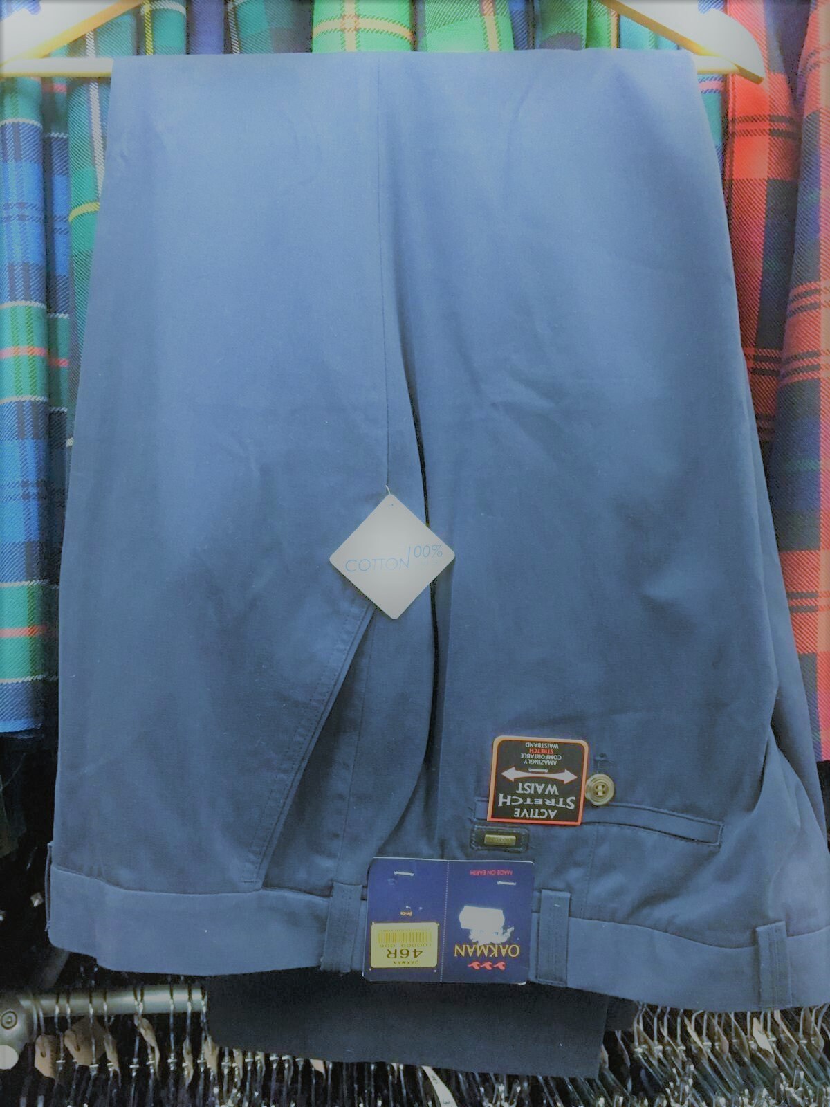 Image of Gents Navy Oakman Chino's