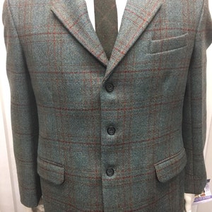 Gents Green Tweed Sports Jacket