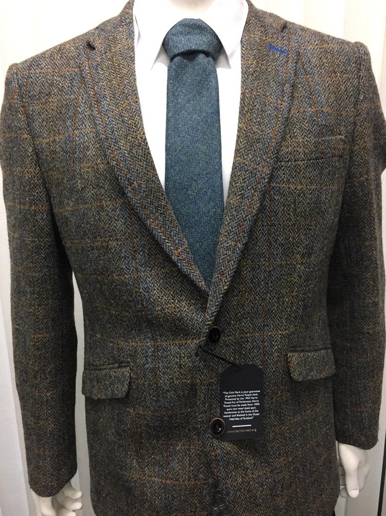 Gents sumburgh Harris Tweed Sports Jacket Etsy