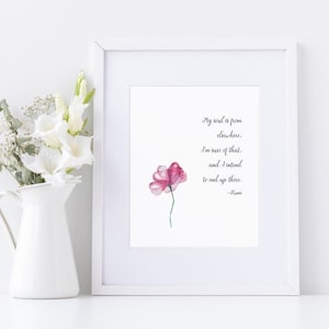 My Soul is from Elsewhere, I&#39;m Sure of That, and I Intend to End Up There Rumi Quote Digital Download Printable Art