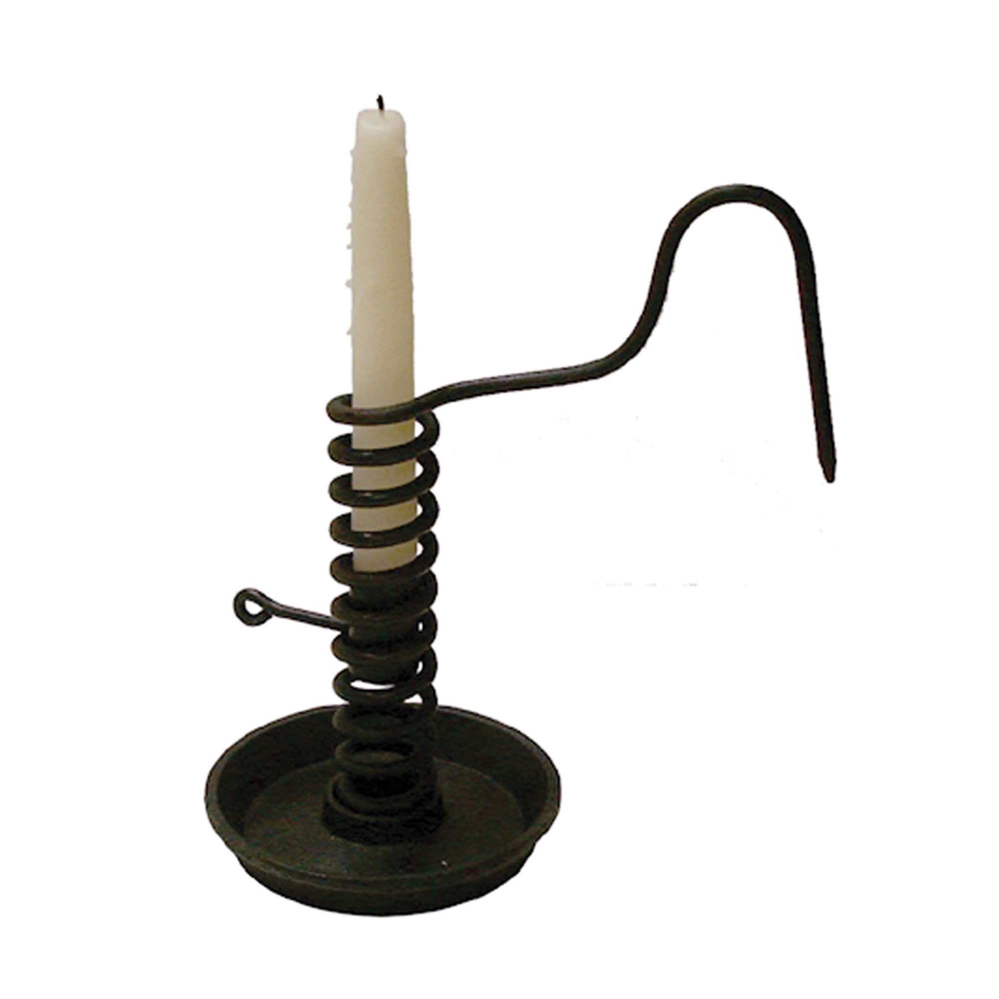 10 Iron Spiral Courting Candle Holder Antique Vintage Etsy