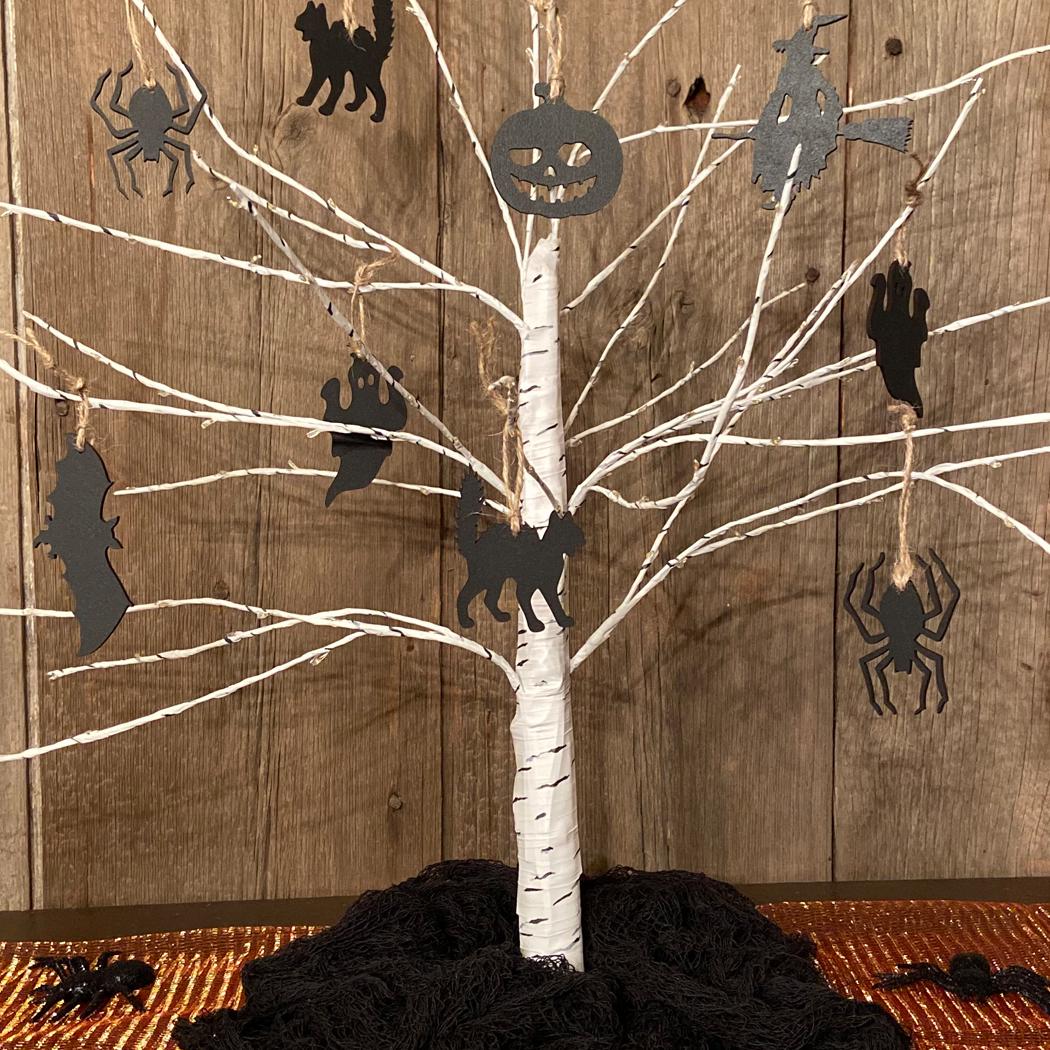 CUVZORA Halloween Bastelset 6 Stück - Filzornamente Für Kinder