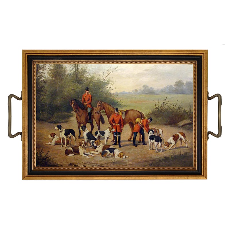 SchoonerBayCo Fox Hunt Serving Tray - Thumbnail 2