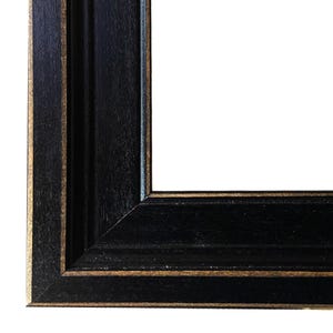 Inramad oljemålning med tre hundar på kanvas, inramad jakthundskonst, jaktstugadekor, rävhundstryck, vintagehundtryck bild 3