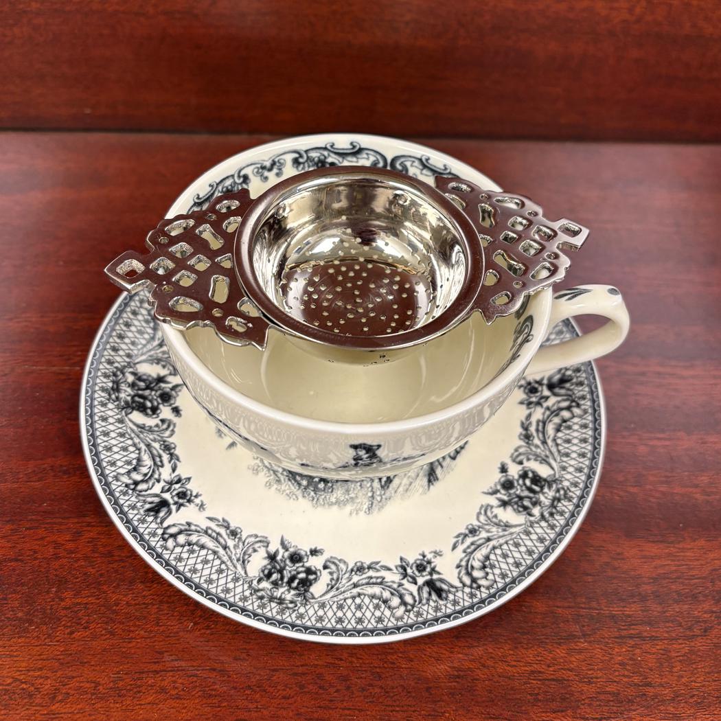 Nickel Plated Tea Strainer, Antique Vintage Style - Etsy