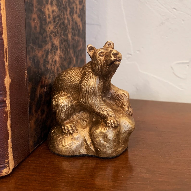 BRASS BEAR PAPER WEIGHT main image 0