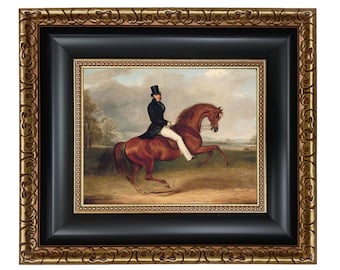 "George Stanhope, gerahmter Leinwanddruck, ""Letzter Mann"""