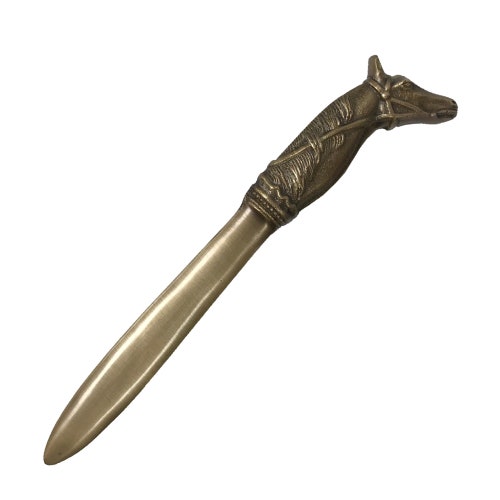 Brass Unicorn Letter Opener Etsy