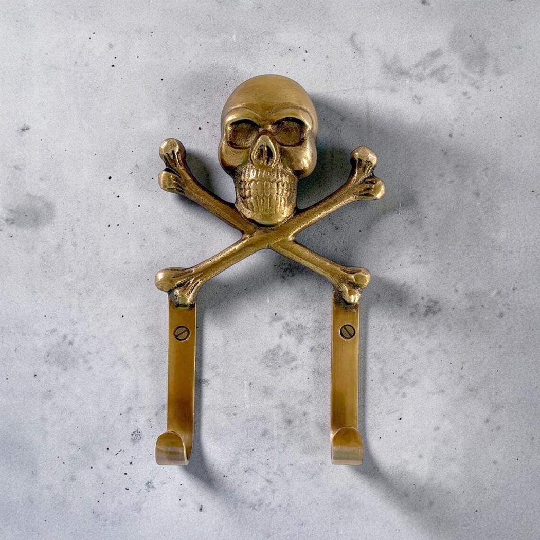 Brass Skull - Etsy Brass Skull - Etsy