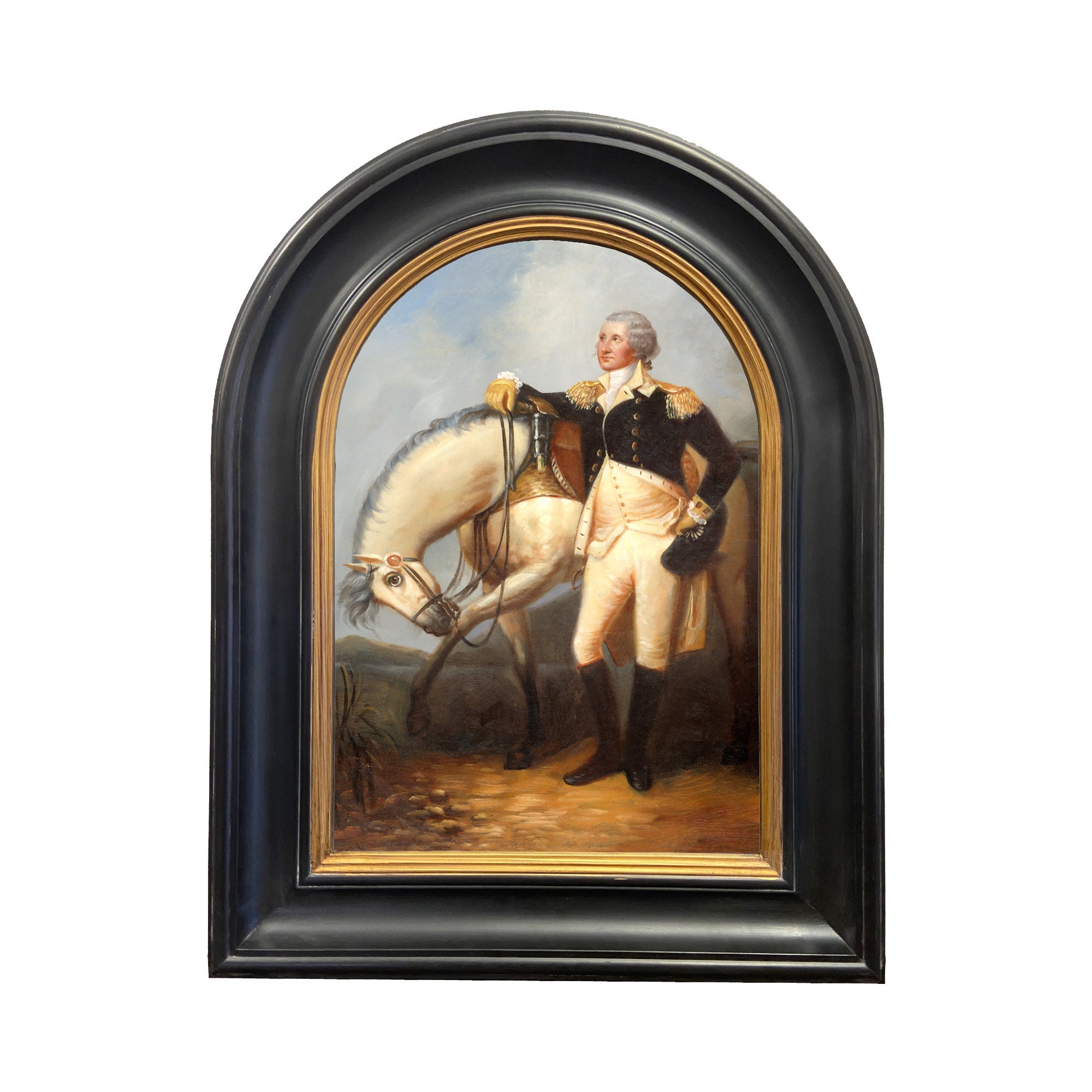 Washington On A Horse