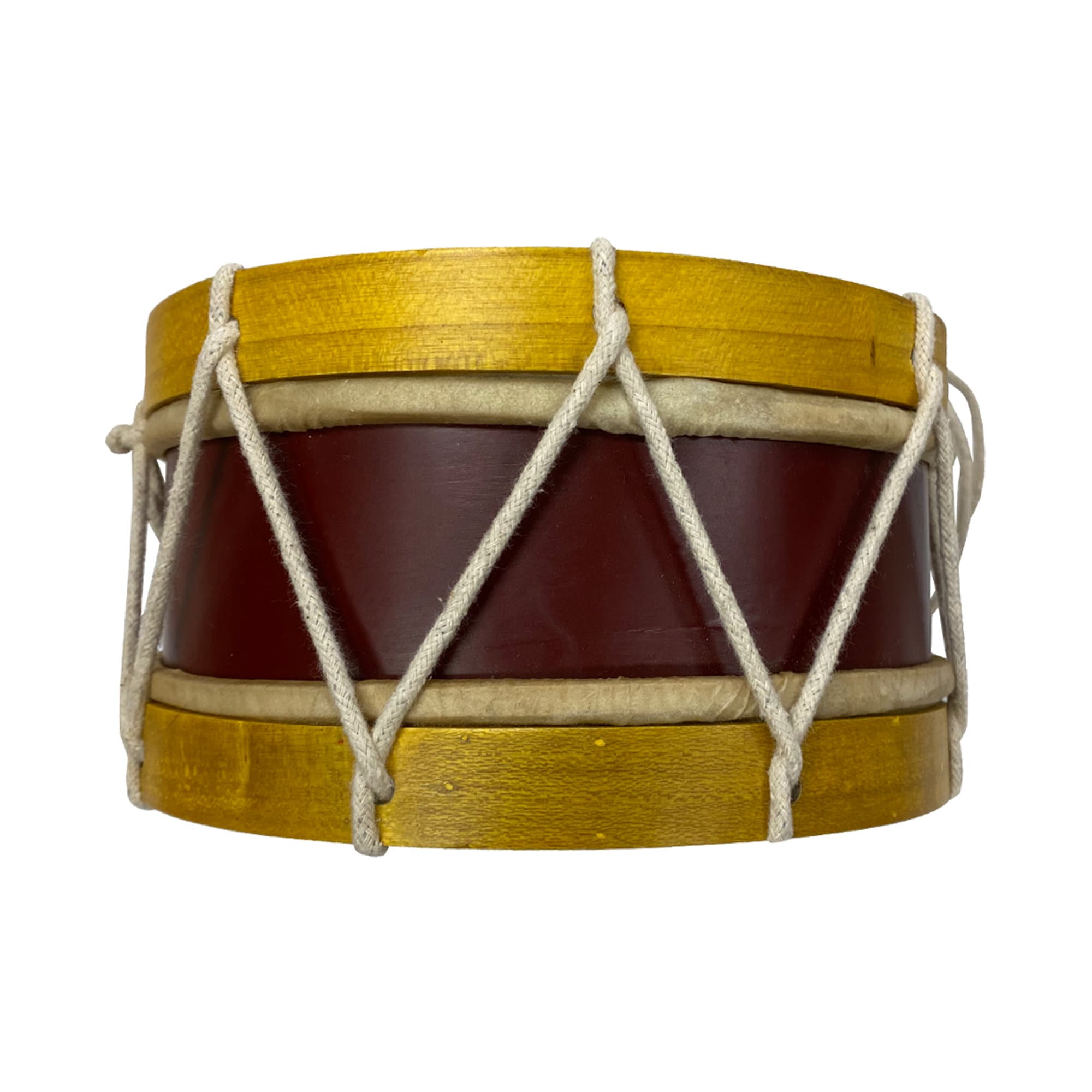 Civil-revolutionary War Style Wooden Marching Drum With Drum Sticks, 7 ...