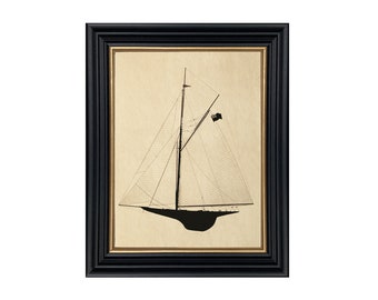 Vintage Signed 1983 AMERICAS CUP DUEL 24x18 Serigraph Framed Vintage Signed 1983 AMERICAS CUP DUEL 24x18 Serigraph Framed