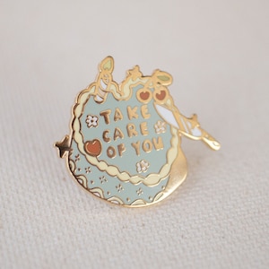 My Sweet Heart ⊹ Hard Enamel Pin | Self Care Pins | Cake Pin | MADE WITH LOVE