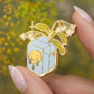 Growing Pains ⊹ Hard Enamel Pin | Gold Plating Pins | Juice Box Pin | MADE WITH LOVE