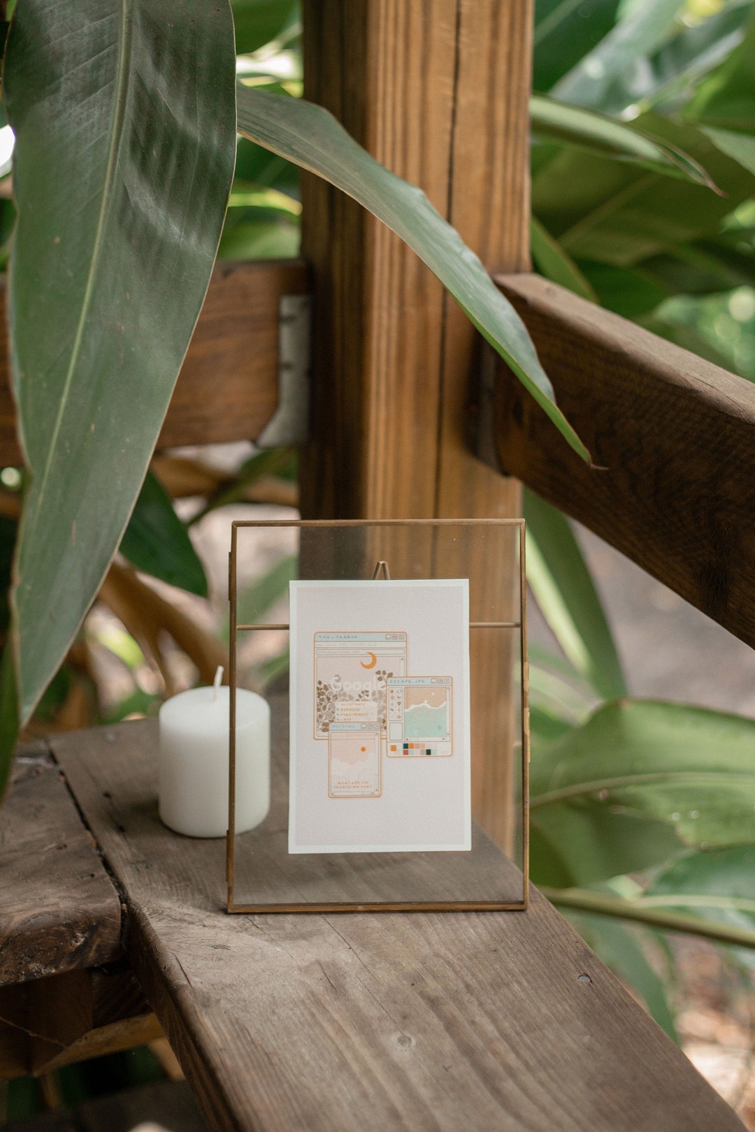 What Are You Searching for Desktop Window Print Art Print Desktop Art