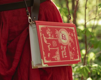 Olde Book Purse Looks Like a Vintage Leather Hardcover