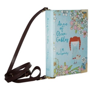 Anne auf grüne Gables Buch Tasche, Märchenbuch Handtasche, literarisches Geschenk, Crossbody Buch Clutch, Buch Handtaschen, Buch Liebhaber Geschenk