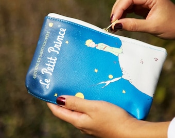 The Little Prince Wallet, Le Petit Prince Book Purse, Zipper Pencil Pouch, Literary Purse, Privacy Pouch, Bookish Gift, Passport Holder