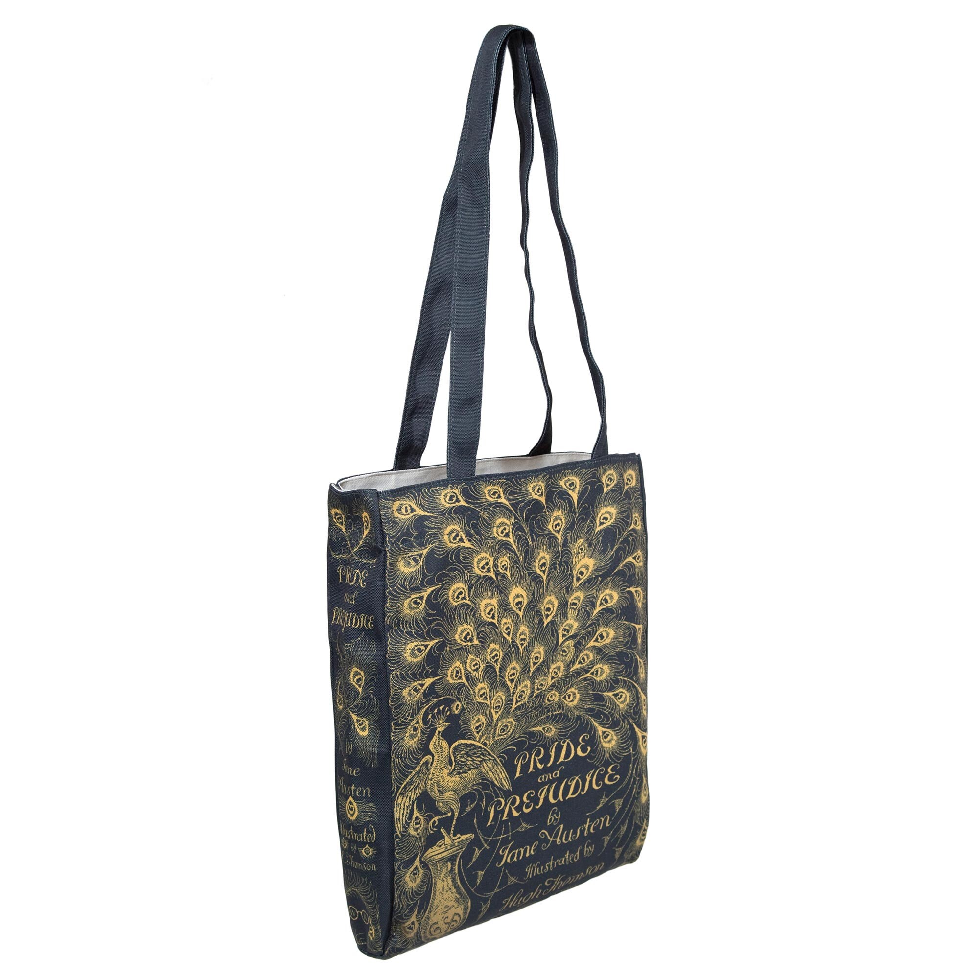 Personalized Book Cover Tote Bag, Literature Tote Bag, Book Shoulder Bag, Theater-Themed Tote Bags, Book Lovers Gift, Handbag