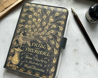 Pride And Prejudice Ereader Cover, Mothers Day Gift, Book Nook Case, Jane Austen Book Lover Gifts, Spring Style, Kobo Touch Sleeve, Bookish