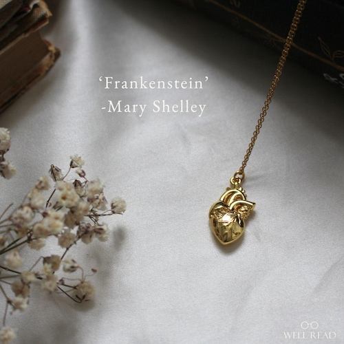 Frankenstein Inspired Necklace, Bookish Necklace, Gift for Her