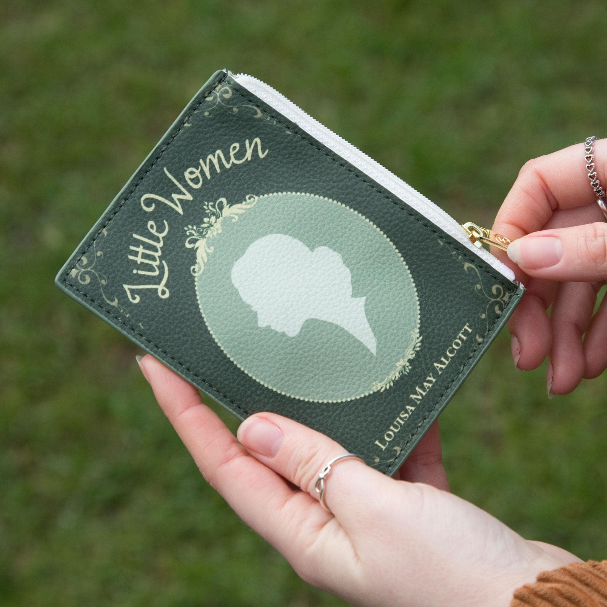 Little Women Mini Book Wallet, Spring Style, Victorian Book Coin Purse ...
