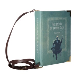Picture of Dorian Gray Book Purse, Book Bag, Book Lover Gifts, Dark Academia Gifts, Purses And Bags Crossbody, Book Handbag, Book Clutch Bag