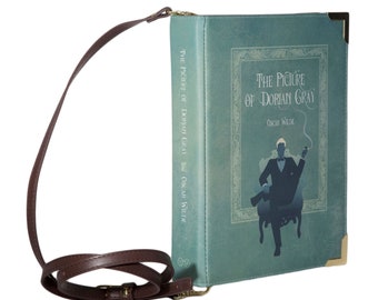 Picture of Dorian Gray Book Purse, Book Bag, Book Lover Gifts, Dark Academia Gifts, Purses And Bags Crossbody, Book Handbag, Book Clutch Bag