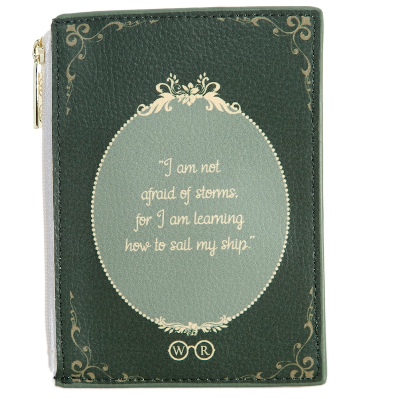 Little Women Mini Book Wallet, Spring Style, Victorian Book Coin Purse ...