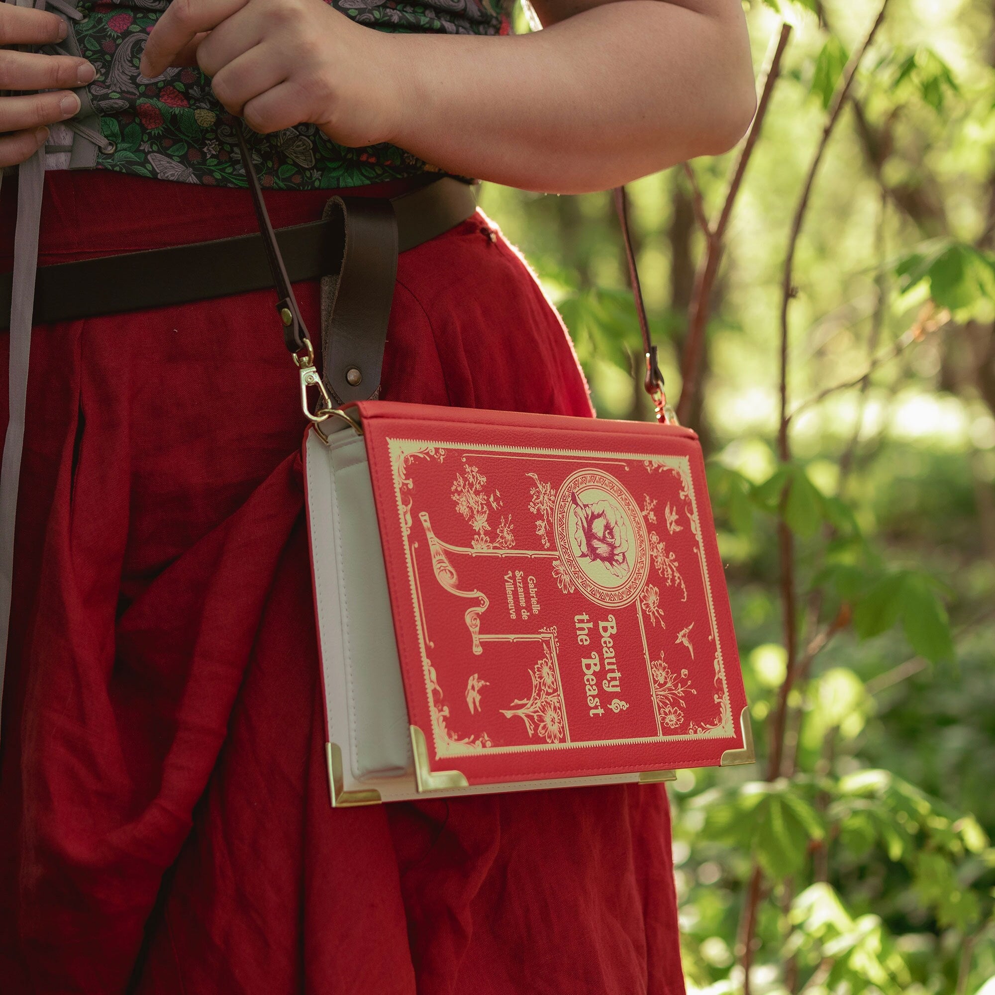 Beauty and the Beast Book Purse - Best Book Shaped Bag Unique Gift