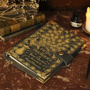 Lokaler EU-Versand - Stolz und Vorurteil Journal und Notizbuch Cover, Einzigartiges Geschenk für Mama, nachfüllbarer Leder Planer Binder, Geschenk für Buchliebhaber