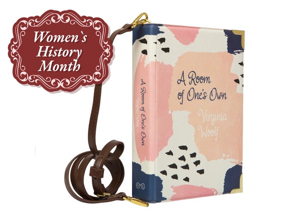 Vegan Faux Leather Clutch Wallets for Women A Room of One's Own Book Themed Zip Around Wallet Purse for Literary Lovers By Well Read Vegan Faux Leather Clutch Wallets for Women A Room of One's Own Book Themed Zip Around Wallet Purse for Literary Lovers By Well Read