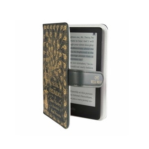 Stolz und Vorurteil Kindle Hülle, Einzigartige Elektronik Hüllen, Viktorianische Kindle Paperwhite Hülle, Jane Austen Geschenke, Regency Kindle Hülle