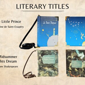 Bookworm Gifts - The Little Prince Book Crossbody Bag Midsummer Dream