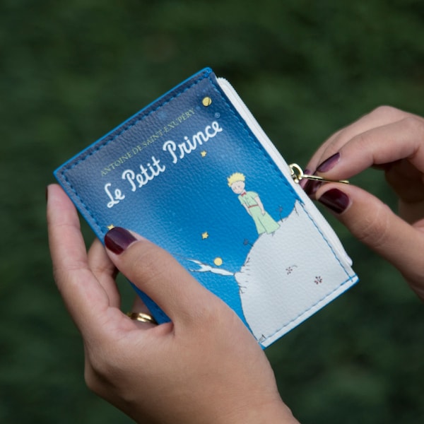 The Little Prince Book Wallet, Literary Coin Purse, French Gift