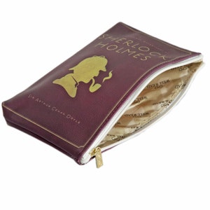 Envío local a EE. UU. - Bolsa / bolso tipo sobre de Sherlock Holmes ideal como regalo para fans de Arthur Conan Doyle / Detective Conan