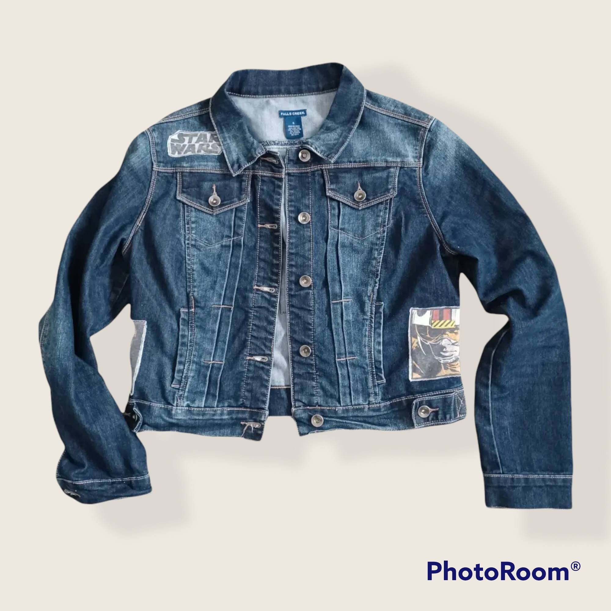 Denim Jacket Star Wars Patches 